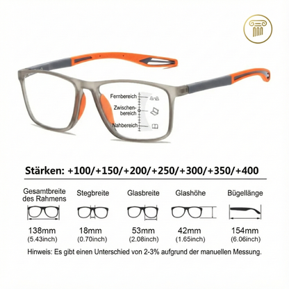 VariSync Novacel™ Adaptive Gleitsichtbrille + Gratisgeschenk (Adaptive Technologie)